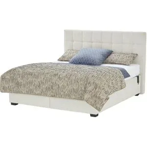 vanDoorn Motor-Boxspringbett mit Bettkasten Ohio ¦ creme ¦ Maße (cm): B: 172 H: