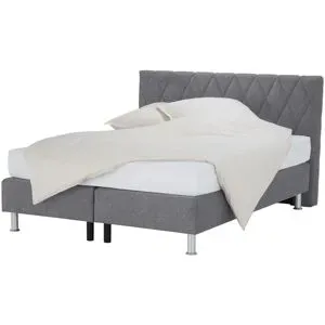vanDoorn Boxspringbett  Marcia ¦ grau ¦ Maße (cm): B: 194 H: 109