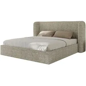 Höffner Polsterbett mit Lattenrost Emora Classic ¦ beige ¦ Maße (cm): B: 223 H: 111