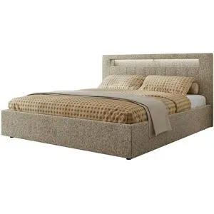 Höffner Polsterbett mit Bettkasten Gold 5 Classic ¦ beige ¦ Maße (cm): B: 168 H: 103