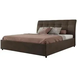Höffner Polsterbett mit Bettkasten Gala Classic ¦ braun ¦ Maße (cm): B: 148 H: 101
