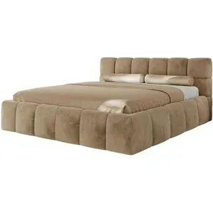 Höffner Polsterbett mit Bettkasten Nira Classic ¦ beige ¦ Maße (cm): B: 186 H: 92
