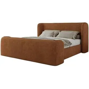 Höffner Polsterbett mit Lattenrost Emora Classic Duo ¦ orange ¦ Maße (cm): B: 223 H: 111