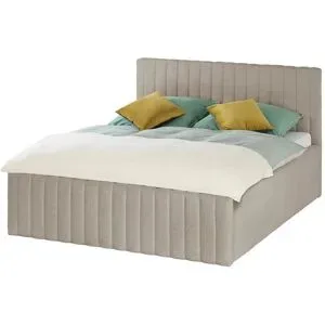 Höffner Polsterbett  Beckley ¦ beige ¦ Maße (cm): B: 201 H: 112