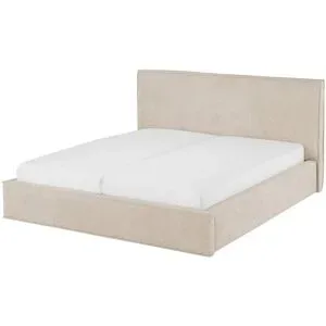 Höffner Polsterbett mit Bettkasten Deli ¦ beige ¦ Maße (cm): B: 162 H: 106