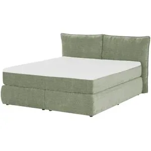 switch Boxspringbett  Gaya ¦ grün ¦ Maße (cm): B: 184 H: 114