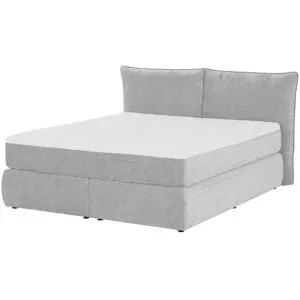 switch Boxspringbett  Gaya ¦ grau ¦ Maße (cm): B: 184 H: 114