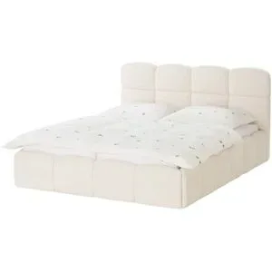 Höffner Polsterbett mit Bettkasten Dronfield ¦ beige ¦ Maße (cm): B: 158 H: 100