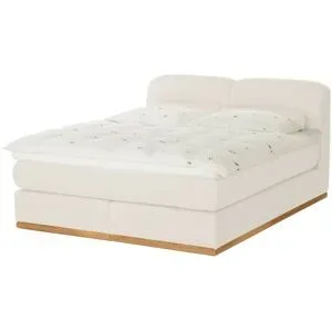 Höffner Boxspringbett  Esop ¦ creme ¦ Maße (cm): B: 160 H: 111