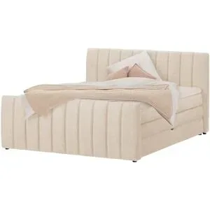 switch Boxspringbett mit Bettkasten Carina ¦ beige ¦ Maße (cm): B: 171 H: 112