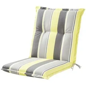 KETTtex Auflage  Stripes ¦ gelb ¦ Maße (cm): B: 50 H: 8
