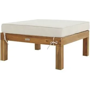 Yorkshire Loungehocker  Cape ¦ holzfarben ¦ Maße (cm): B: 77 H: 30,5 T: 77.0