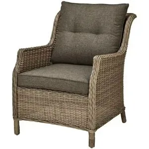 a casa mia Gartensessel aus Polyrattan Florenz 2 ¦ creme ¦ Maße (cm): B: 65 H:
