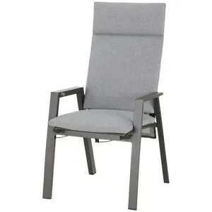 Siena Garden Dining-Move-Sessel  Valencia ¦ grau ¦ Maße (cm): B: 59 H: 111 T: