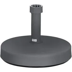 Höffner Schirmständer  Fill Foot ¦ grau ¦ Maße (cm): H: 11  Ø: 46