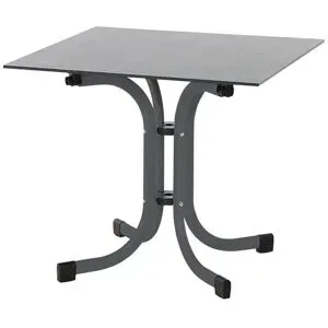 Siena Garden Klapptisch  Sola ¦ grau ¦ Maße (cm): B: 80 H: 70