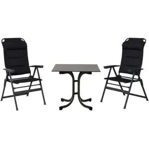 Siena Garden Camping-Set  3-teilig  PREMIUM ¦ grau