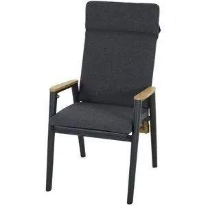 Siena Garden Dining-Sessel  Roma ¦ grau ¦ Maße (cm): B: 60,5 H: 108 T: 83.0