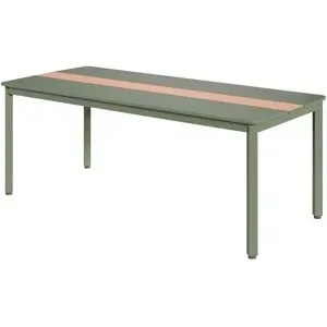 a casa mia Gartentisch  Alesund ¦ grün ¦ Maße (cm): B: 95 H: 75