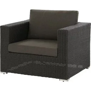 Höffner Lounge-Sessel wetterfest Casablanca ¦ grau ¦ Maße (cm): B: 97,5 H: 65 T: 86.0