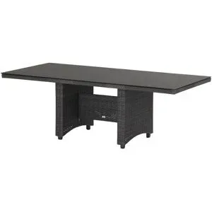 a casa mia Gartentisch  Padua ¦ grau ¦ Maße (cm): B: 100 H: 74