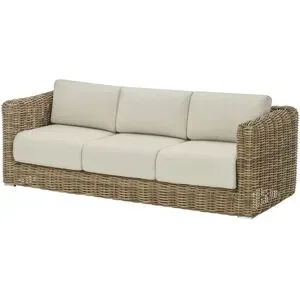 Höffner 3-Sitzer Sofa  Curacao ¦ braun ¦ Maße (cm): B: 223 H: 70 T: 89.0