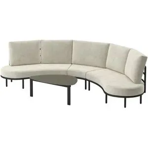 a casa mia Lounge-Gruppe  Adelaide ¦ beige
