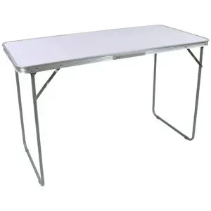 Höffner Campingtisch   ¦ weiß ¦ Maße (cm): B: 110 H: 70
