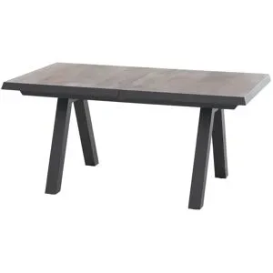 Siena Garden Ausziehtisch  Tirana ¦ schwarz ¦ Maße (cm): B: 90 H: 76