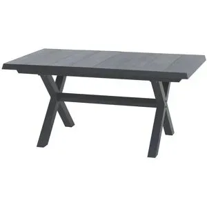 Siena Garden Ausziehtisch  Sincro ¦ schwarz ¦ Maße (cm): B: 90 H: 77