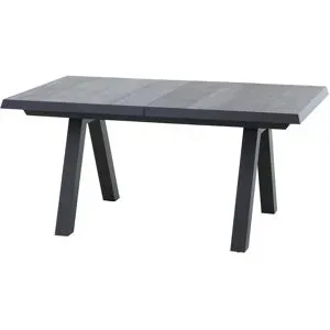 Siena Garden Ausziehtisch  Tirana ¦ schwarz ¦ Maße (cm): B: 90 H: 77