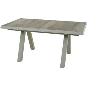 Siena Garden Ausziehtisch  Tirana ¦ creme ¦ Maße (cm): B: 90 H: 77