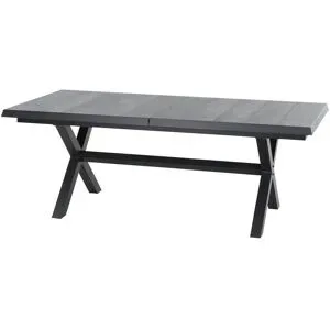 Siena Garden Ausziehtisch  Sincro ¦ schwarz ¦ Maße (cm): B: 100 H: 77