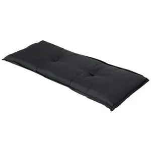 Höffner Bankauflage  Basic ¦ schwarz ¦ Maße (cm): B: 48 H: 6