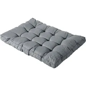 Höffner Auflage  Basic ¦ grau ¦ Maße (cm): B: 120 H: 6