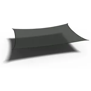 Siena Garden Sonnensegel Rechteck  Coolfit ¦ schwarz ¦ Maße (cm): B: 300 H: 300
