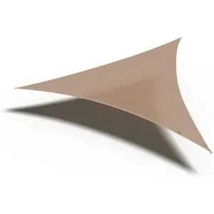 Siena Garden Sonnensegel 3-Eck  Coolfit ¦ creme ¦ Maße (cm): B: 360 H: 360
