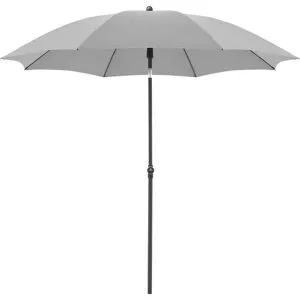 doppler Sonnenschirm Ø 210 cm Active Green ¦ grau ¦ Maße (cm): H: 237  Ø: 210