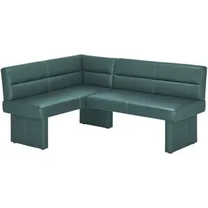 Höffner Eckbank Leder Canto II ¦ blau ¦ Maße (cm): B: 180 H: 85 T: 134.0