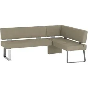 Höffner Eckbank  Canto I ¦ beige ¦ Maße (cm): B: 203 H: 87 T: 157.0
