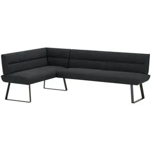 Koinor Eckbank  Dining System 3 ¦ schwarz ¦ Maße (cm): B: 237 H: 88 T: 162.0