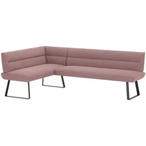 Koinor Eckbank  Dining System 3 ¦ rosa/pink ¦ Maße (cm): B: 237 H: 88 T: 162.0