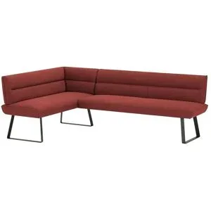 Koinor Eckbank  Dining System 3 ¦ rot ¦ Maße (cm): B: 237 H: 88 T: 162.0