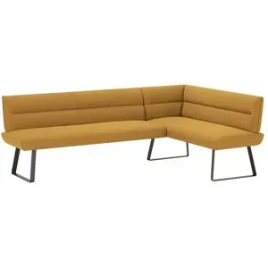Koinor Eckbank  Dining System 3 ¦ gelb ¦ Maße (cm): B: 237 H: 88 T: 162.0