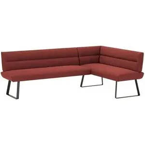 Koinor Eckbank  Dining System 3 ¦ rot ¦ Maße (cm): B: 217 H: 88 T: 152.0