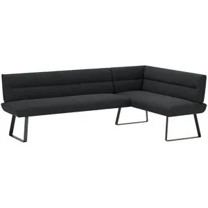 Koinor Eckbank  Dining System 3 ¦ schwarz ¦ Maße (cm): B: 217 H: 88 T: 152.0