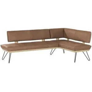 Koinor Eckbank Leder Dining System 4 ¦ braun ¦ Maße (cm): B: 217 H: 88 T: 152.0