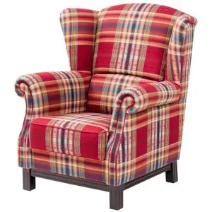 Höffner Ohrensessel im Country-Stil  Newport ¦ mehrfarbig ¦ Maße (cm): B: 90 H: 106 T: