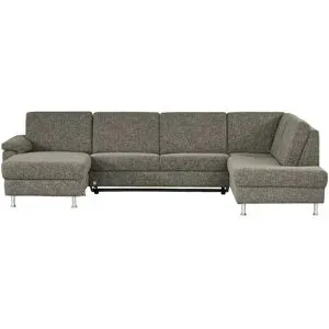 Diva Wohnlandschaft mit Schlaffunktion  Diva ¦ braun ¦ Maße (cm): H: 90