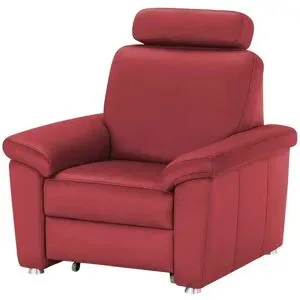meinSofa Sessel Mikrofaser Rita ¦ rot ¦ Maße (cm): B: 102 H: 91 T: 91.0